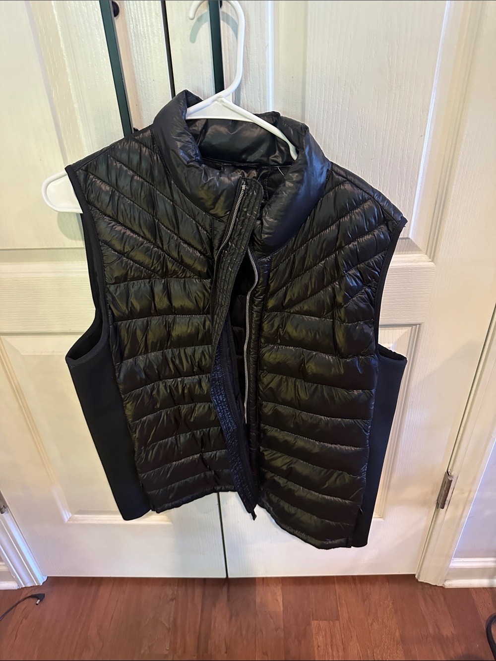 GAP Black Quilted Vest